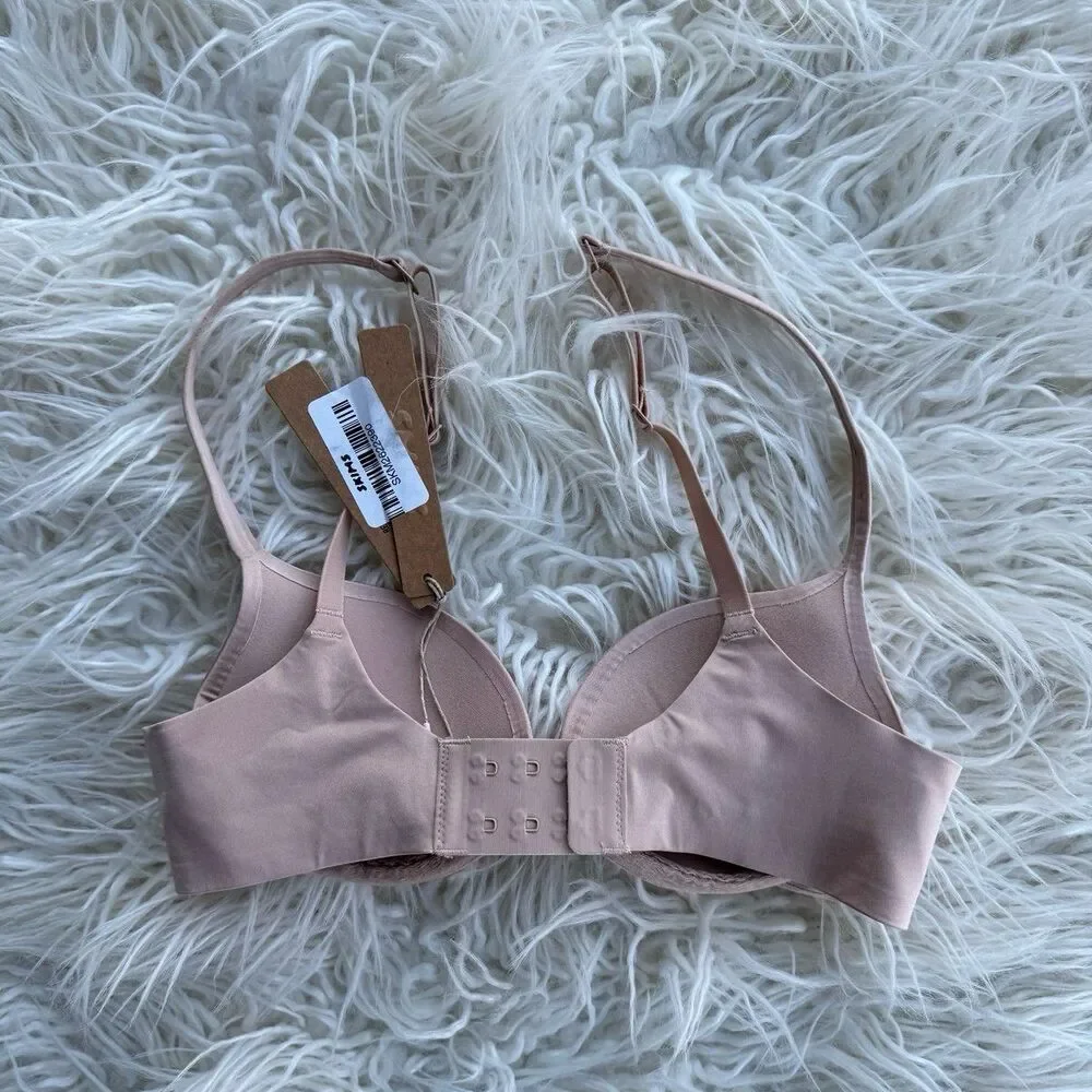 Skims Ultimate Push up Plunge Bra Mica Size 30B - Picture 6 of 8